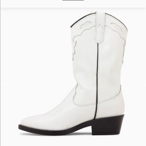 Roc Indo white cowboy boots
